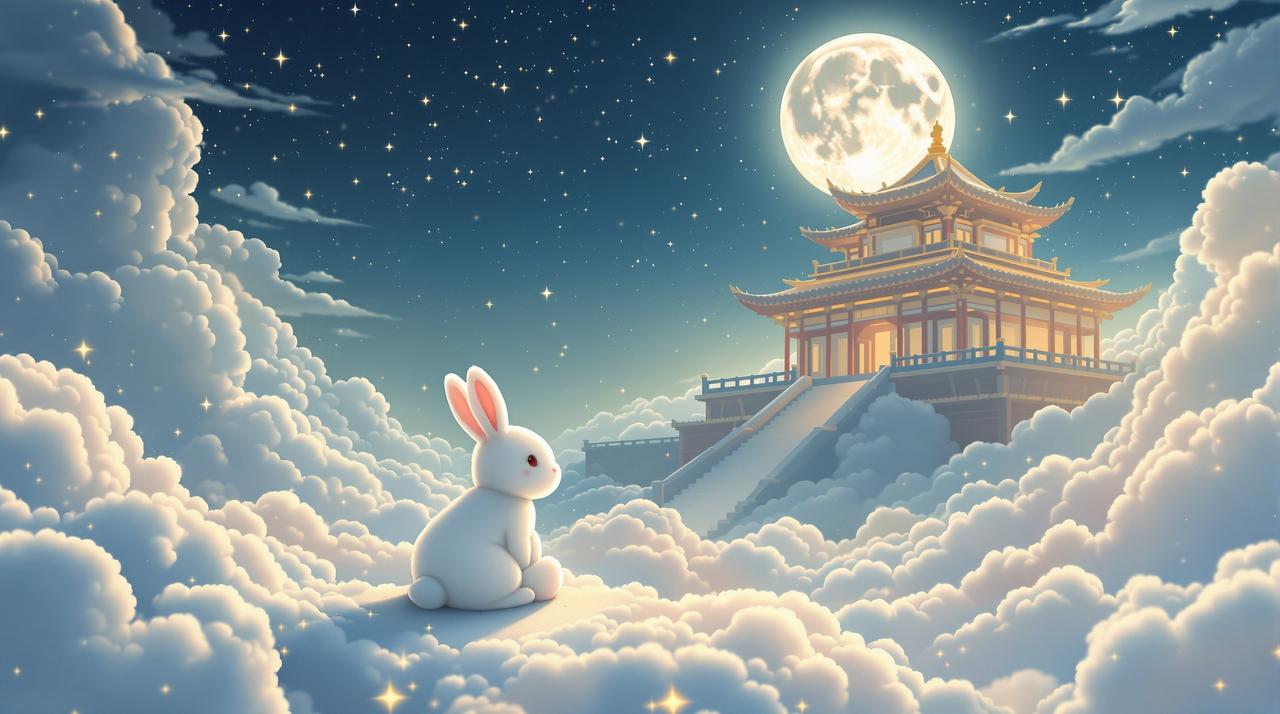免费黄短剧品牌故事 - 月宫意象