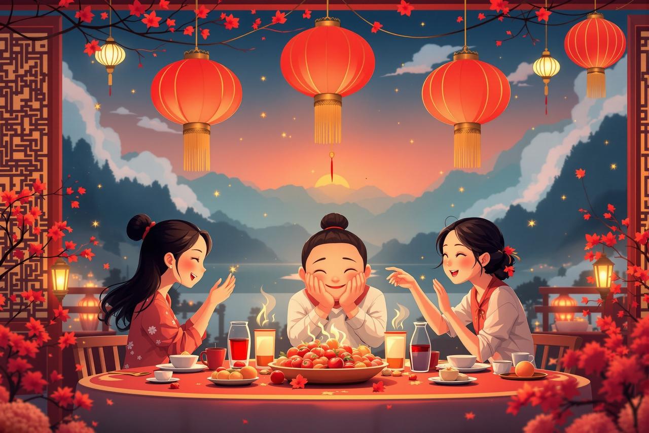 免费黄短剧政企案例 - 团圆饭·家的味道