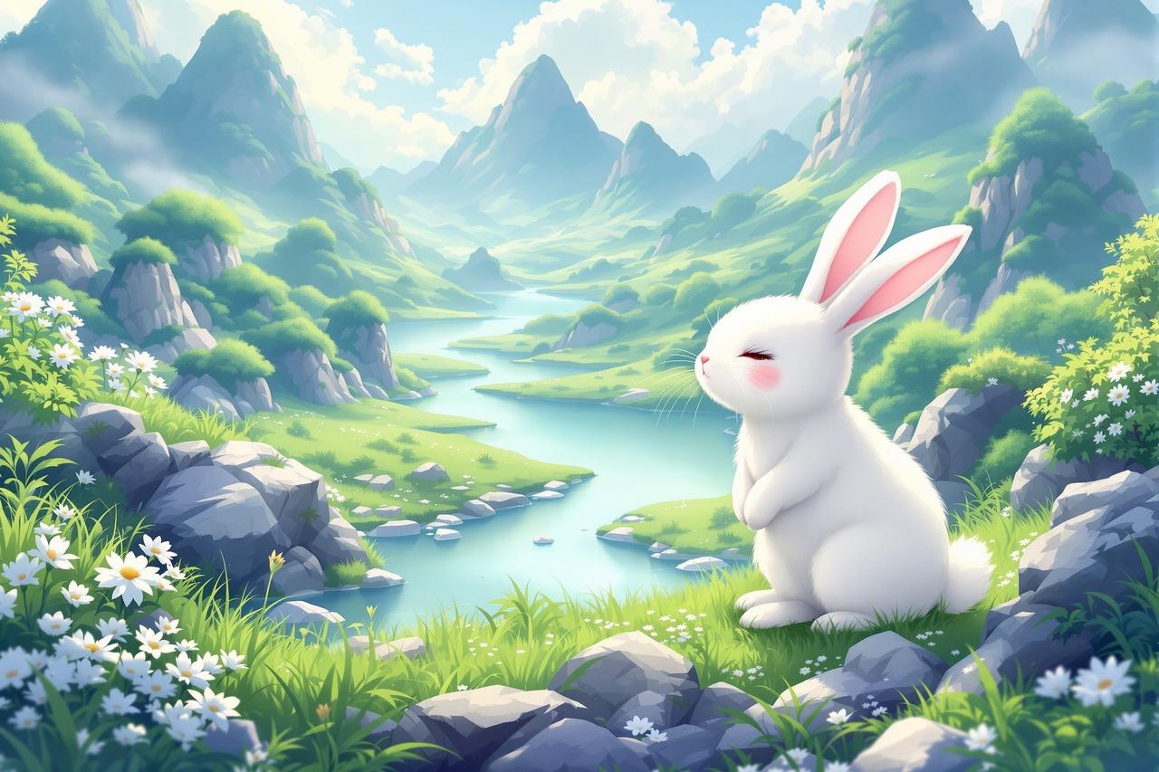 免费黄短剧政企案例 - 绿水青山·月兔生态记